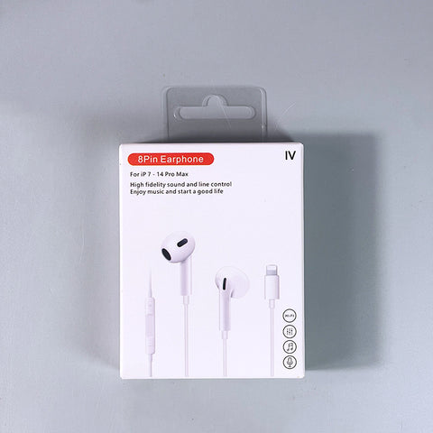 Image of Wired Earpods 4  for iPhones Android all mobile phones [Calls + Music]