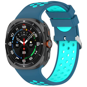 Silicone watch band for Samsung Galaxy watches 4567 Ultra sports style