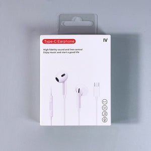 Wired Earpods 4  for iPhones Android all mobile phones [Calls + Music]