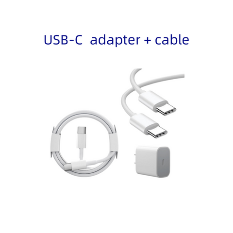 Image of 20W PD USB C chargers and cable kit for iPhone 16 15 pro max