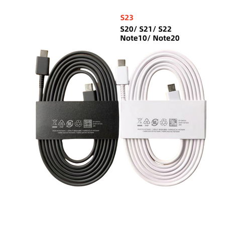 Image of S23 USB C to C cable for Samsung phones