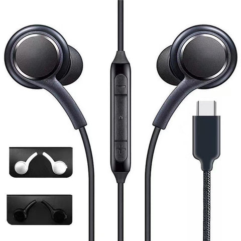 Image of Note10 earbuds with Volume control & Mic for Samsung phones