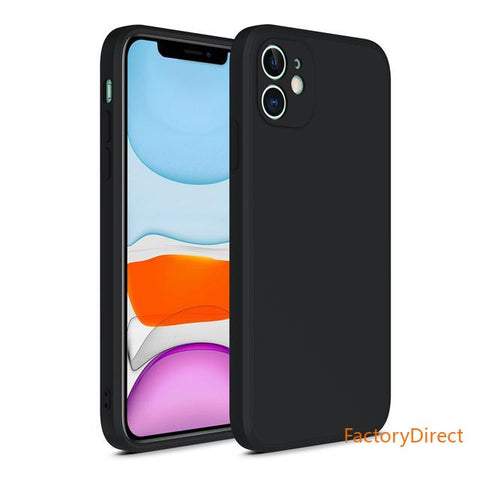 Image of Simple Case For iPhone 14 13 12 11 promax  XR X XS Max Shockproof Soft Cover