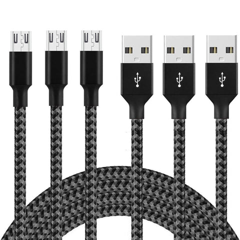 Image of New 2.4 A⚡️Fast Charging 3ft 6ft 10ft Nylon Braided Cable
