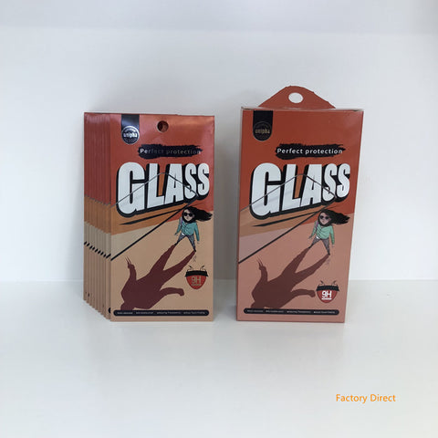 Image of Slim Paper bag retail packaging for screen protect tempered glass