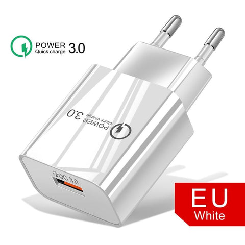 Image of European standard Quick Charge QC3.0 Fast Charger
