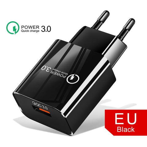Image of European standard Quick Charge QC3.0 Fast Charger