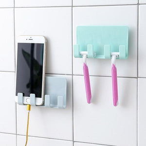 Universal Phone Suction Wall Hook Hanging Rack Hanger