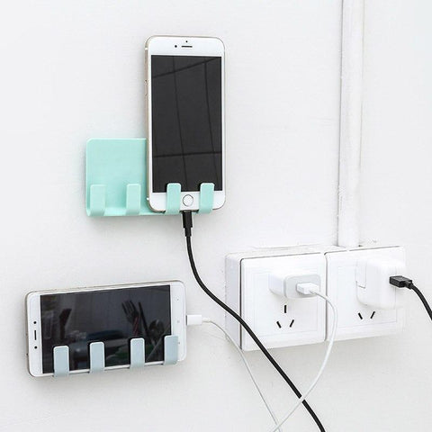 Image of Universal Phone Suction Wall Hook Hanging Rack Hanger