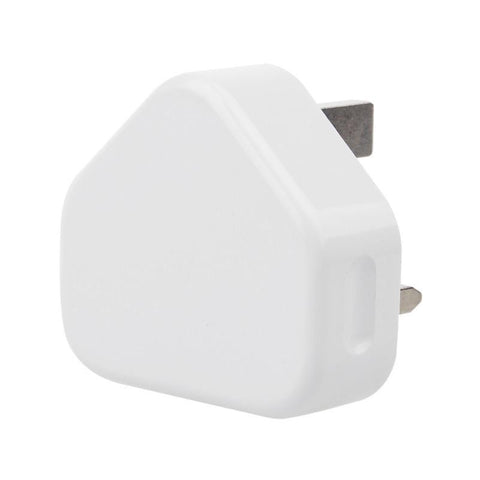Image of UK Plug Single USB Adapter Mains 3 Pin Plug USB Adaptor Wall Charger Travel Charging Cable 5V 1A For all mobile phones