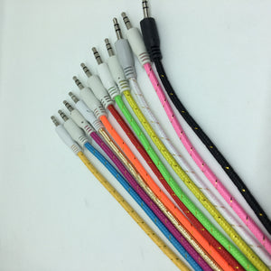 3.5mm Aux cable Auxiliary Extension Audio Cable