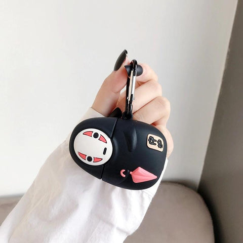 Image of 3D Cartoon No Face Man Earphone Cases For Apple Airpods