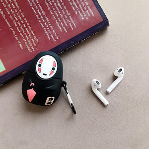 3D Cartoon No Face Man Earphone Cases For Apple Airpods