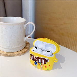 3D Chocolate Ice Cream Food Silicone Case for AirPods Pro 2 1 Protective Earphone Charging Box Cover for AirPods