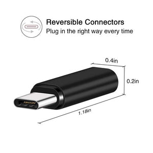 Metal Usb Type C To Lightning Adapter for Samsung IPhone USBC To Ios Jack Converter