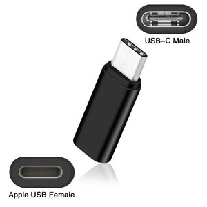 Metal Usb Type C To Lightning Adapter for Samsung IPhone USBC To Ios Jack Converter