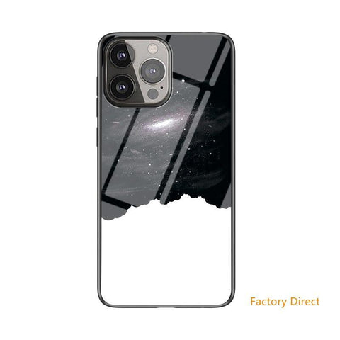 Image of Stars Sky design Tempered Glass phone Case For Meizu models