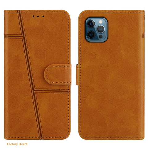 Image of Galaxy A02S A12 A13 A22 A21S A51 A71 Stylish Flip case Samsung A22 A32 A42 A52 A72 4G 5G Luxury Shockproof Grid pattern Leather flip cover with stand holder and card slot window hole wallet back cover Samsung A01 A10 A11 A20 A30S A50 A50S