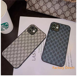 Fancy pattern brand business style case for iPhones