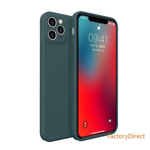 Image of Simple Case For iPhone 14 13 12 11 promax  XR X XS Max Shockproof Soft Cover