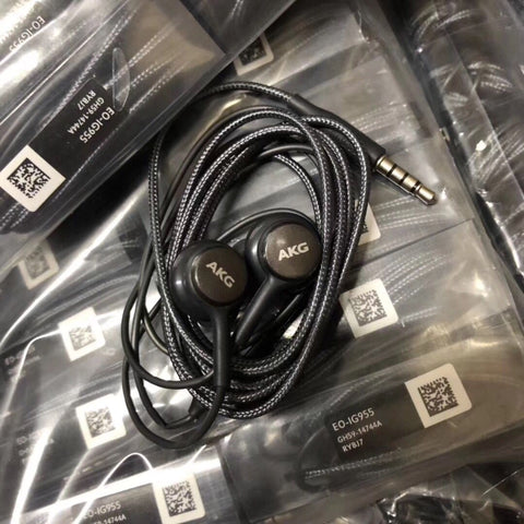 Image of Factory wholesale Universal S8 S9 S10 earbuds with Volume control & Mic for Samsung for all phones