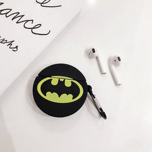 Batman case for Bluetooth Wireless Earphone for Airpods for airpod i12 inpod, airpod pro