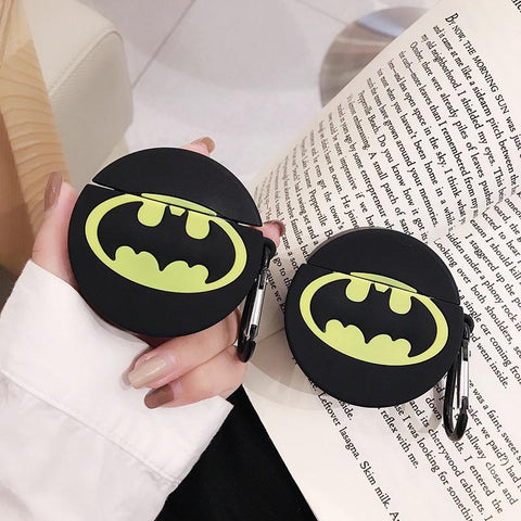 Image of Batman case for Bluetooth Wireless Earphone for Airpods for airpod i12 inpod, airpod pro