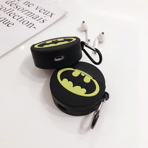 Batman case for Bluetooth Wireless Earphone for Airpods for airpod i12 inpod, airpod pro