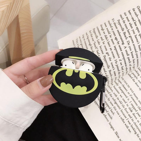 Image of Batman case for Bluetooth Wireless Earphone for Airpods for airpod i12 inpod, airpod pro