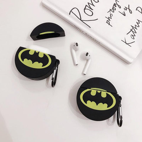 Image of Batman case for Bluetooth Wireless Earphone for Airpods for airpod i12 inpod, airpod pro