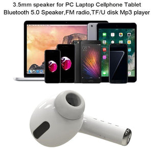 Bluetooth Giant earphone Mode Speaker Wireless Headset Player 5W Speaker Stereo Music Loudspeaker FM Radio Playback soundbar