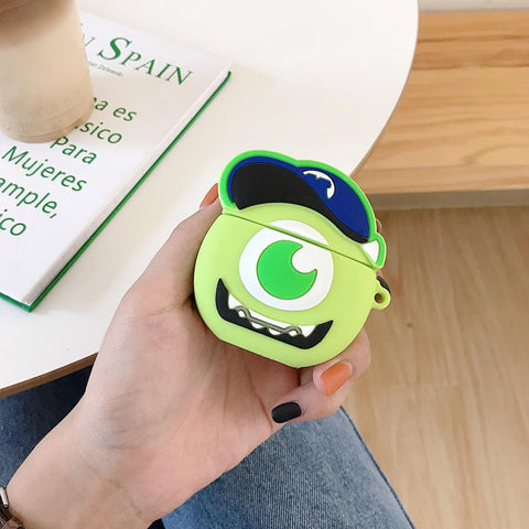 Image of Cartoon Three Eyes Monsters Sulley Silicone earbud case