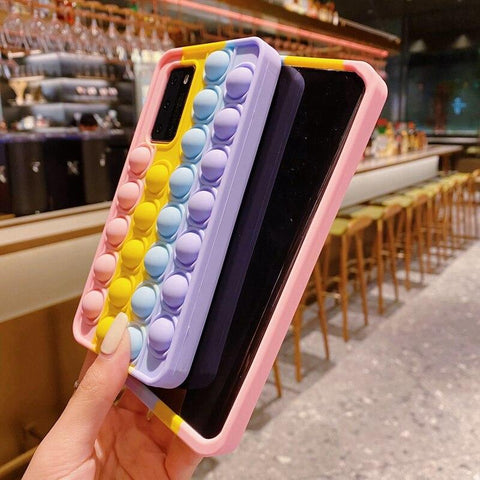 Image of Case for Sumsung Galaxy A32 A52 A72 A71 A51 4G 5G Pop Push It Bubble Case For Sumsung A30 A50 A11 A21 A02 A02S Toy Back Cover