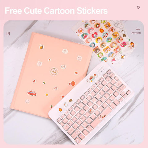 Image of Case for iPad 10.9 10.2 8th 7th 6th 5th Generation Keyboard 2017 2018 2019 2020 For iPad Pro 9.7 10.5 11 Air 1 2 3 4 Mouse Cover - All Fancy Phone Cases