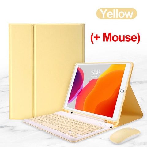 Image of Case for iPad 10.9 10.2 8th 7th 6th 5th Generation Keyboard 2017 2018 2019 2020 For iPad Pro 9.7 10.5 11 Air 1 2 3 4 Mouse Cover - All Fancy Phone Cases