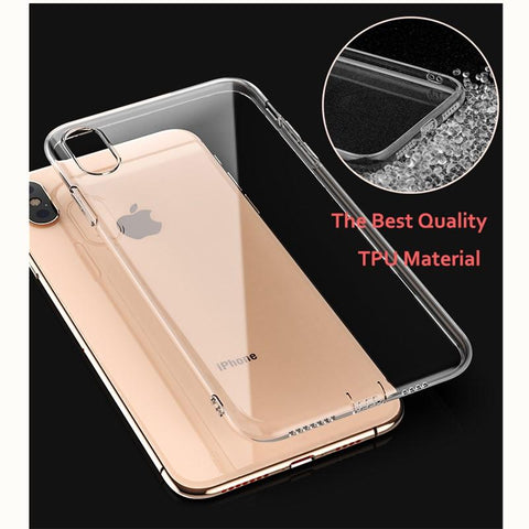 Image of Ultra Thin Clear Soft Silicone Case for all phone models