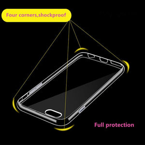 Ultra Thin Clear Soft Silicone Case for all phone models