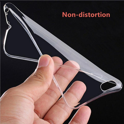 Image of Clear Soft Silicone phone Case