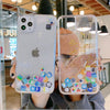 Cute APP Style Quicksand Phone Cover for iPhone all models