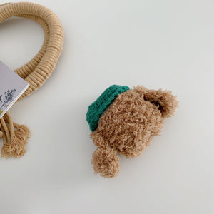 Cute Dog Knitted Plush Airpods Case for G1 G2