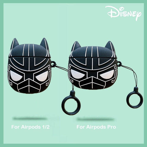 Image of Disney Airpods Case for Airpods Pro Captain America Venum Hulk Batman Spiderman 3D Silicone Anime Case Cover for Airpod 2