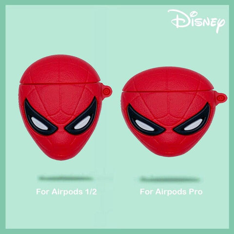 Image of Disney Airpods Case for Airpods Pro Captain America Venum Hulk Batman Spiderman 3D Silicone Anime Case Cover for Airpod 2