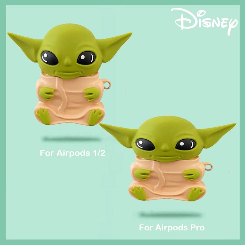 Disney Star Wars Airpods Pro Airpods 2 Case 3D Silicone Baby Yoda