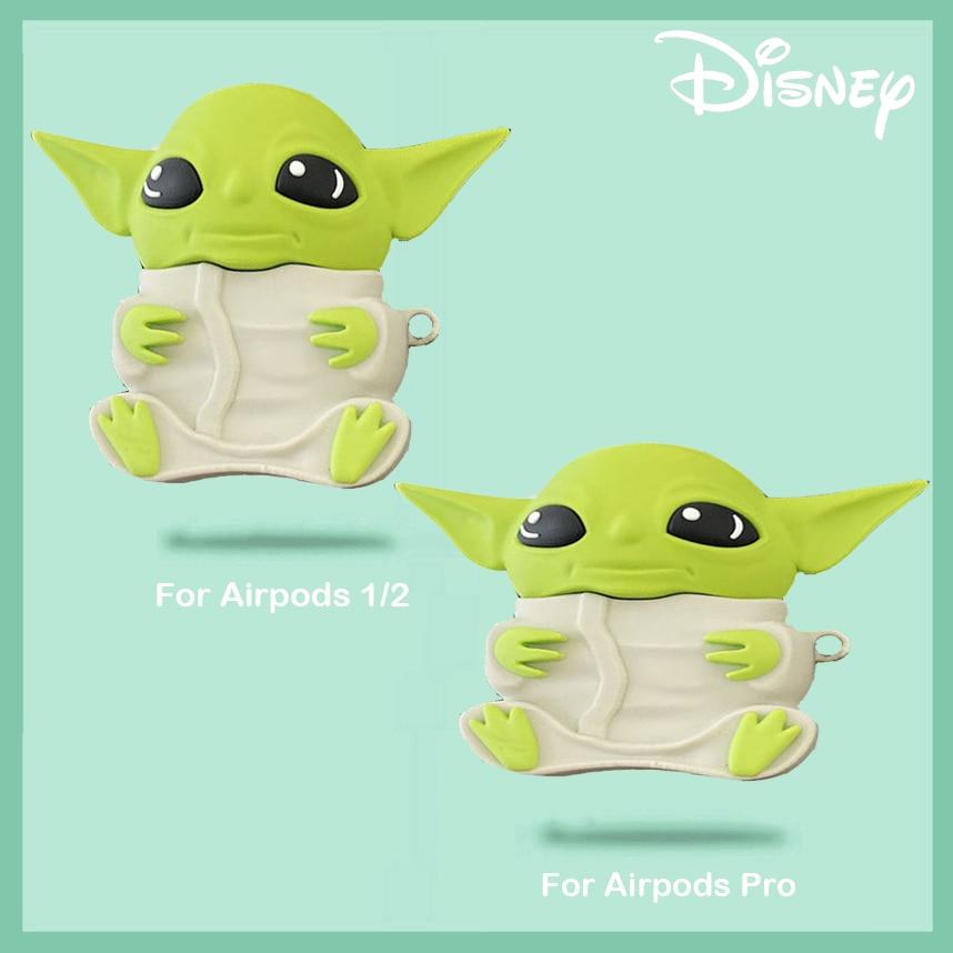 Disney Star Wars Airpods Pro Airpods 2 Case 3D Silicone Baby Yoda