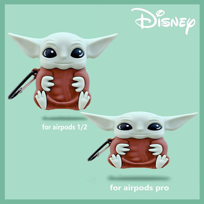 Disney Star Wars Airpods Pro Airpods 2 Case 3D Silicone Baby Yoda