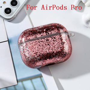 Dynamic Liquid Case For AirPods Cases Glitter Liquid Cover For AirPod 2 Covers Protector For Air Pods Pro Bumper Hard Coque Etui