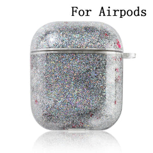 Dynamic Liquid Case For AirPods Cases Glitter Liquid Cover For AirPod 2 Covers Protector For Air Pods Pro Bumper Hard Coque Etui