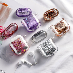 Dynamic Liquid Case For AirPods Cases Glitter Liquid Cover For AirPod 2 Covers Protector For Air Pods Pro Bumper Hard Coque Etui