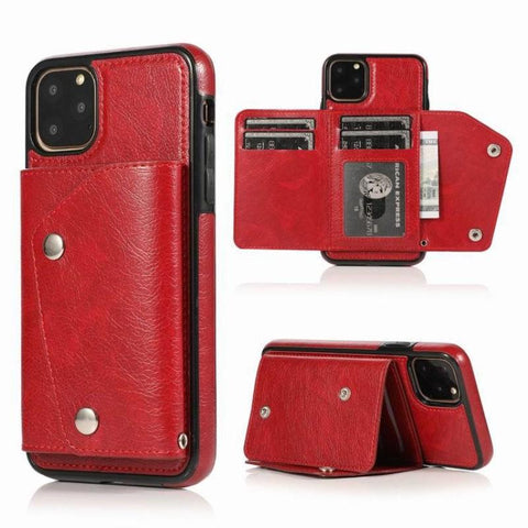 Image of Fashion-Flip-Leather-Phone-Case-card-slot