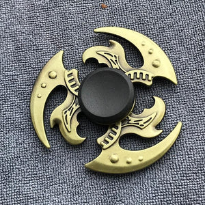 Fidget Spinner Brass Color Zinc Alloy Metal Hand Spinner